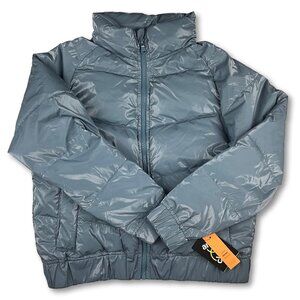 Kids Shiny Puffer Jacket – Size 10/12